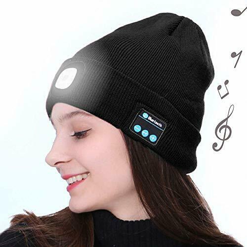 Wireless Bluetooth LED Hat with Music