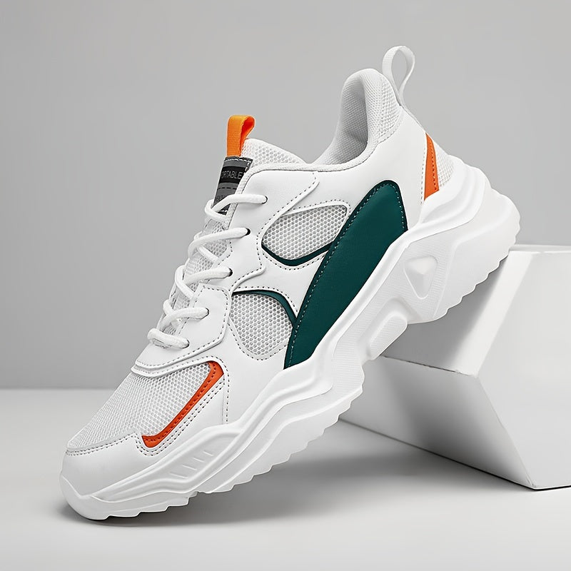 Men's Fashion Platform Sneakers - Casual Athleti