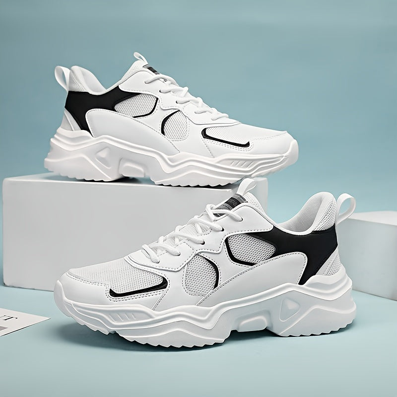 Men's Fashion Platform Sneakers - Casual Athleti