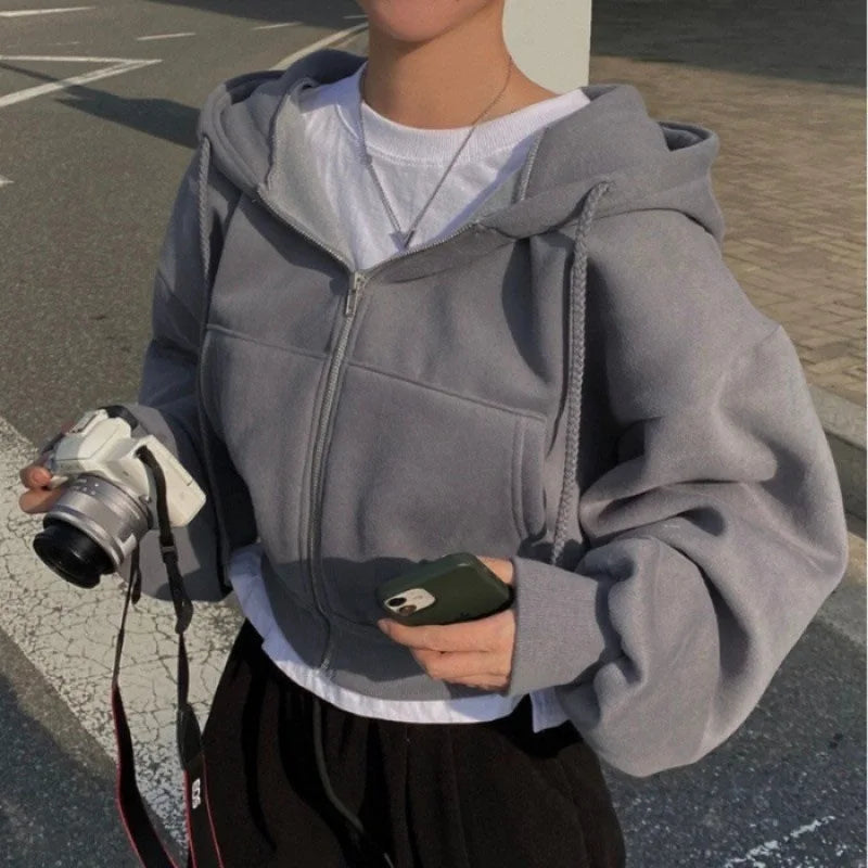 2024 Spring Autumn New Insfleece-lined