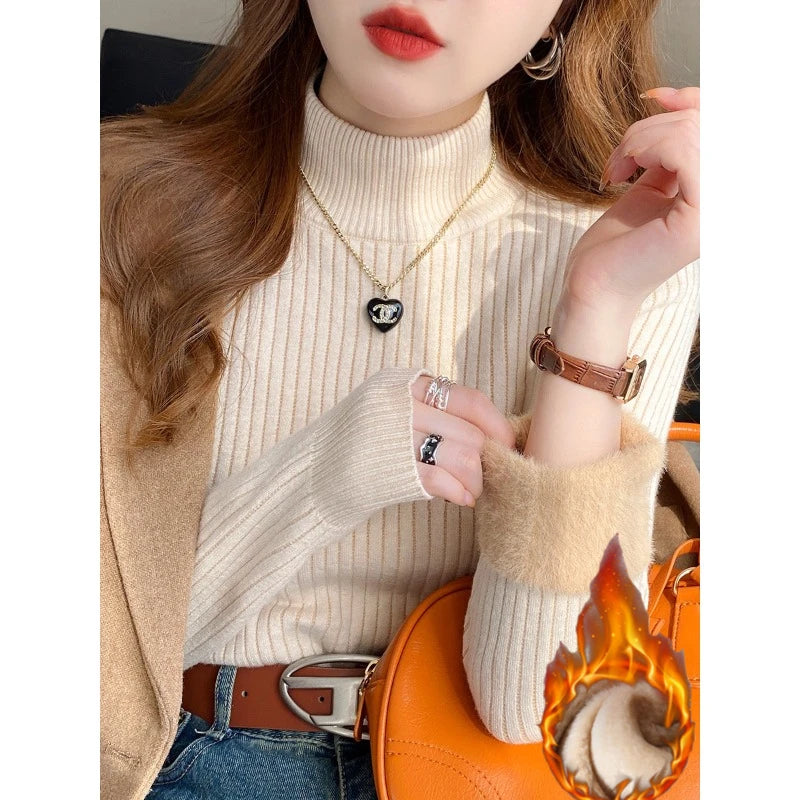 Women's Turtleneck Sweater Winter