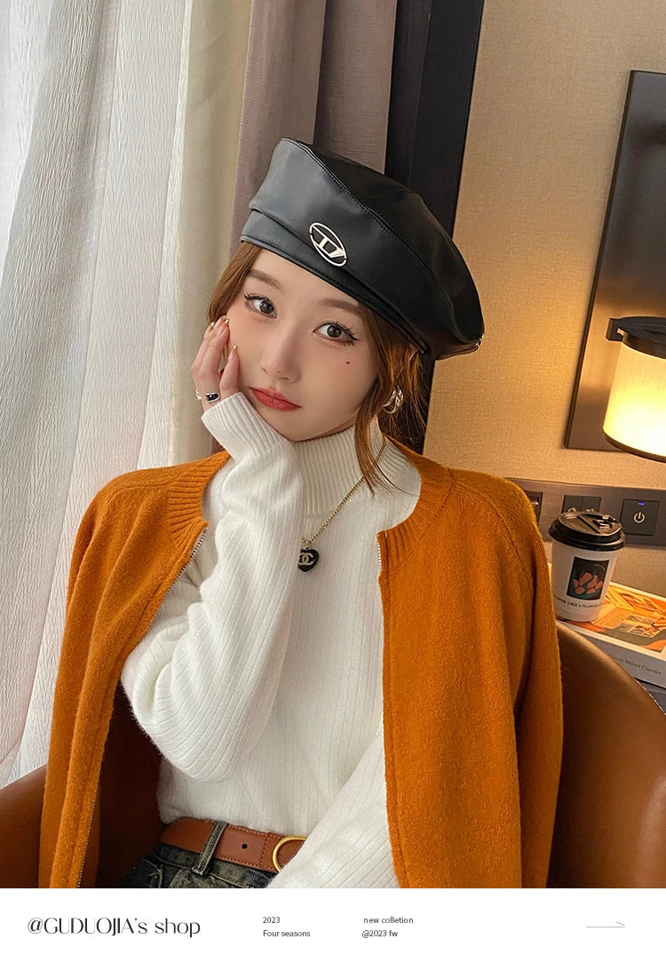 Women's Turtleneck Sweater Winter