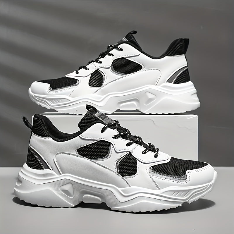 Men's Fashion Platform Sneakers - Casual Athleti